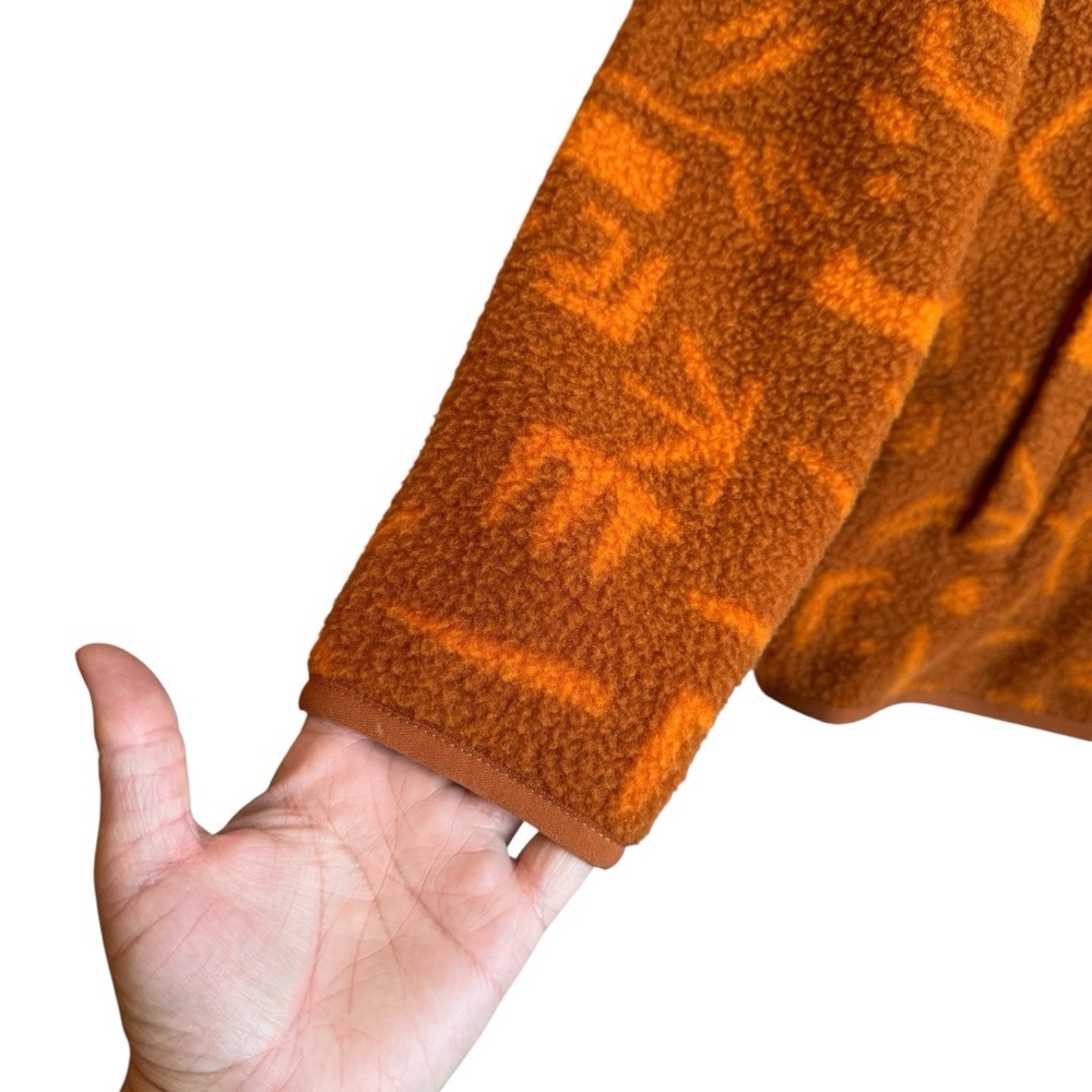 Billabong Adventure Division Quarter Zip Orange Fleece - Picture 8 of 13